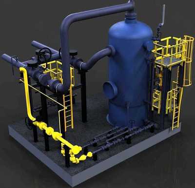 化工設(shè)備接入平臺機(jī)械模型